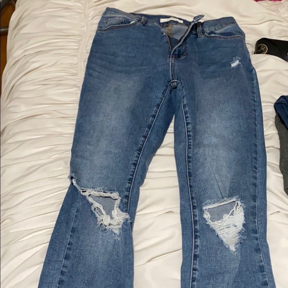 Pacsun distressed skinny jeans